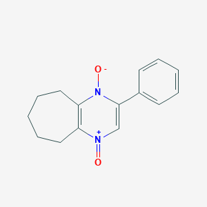 2-phenyl-6,7,8,9-tetrahydro-5H-cyclohepta[b]pyrazine 1,4-dioxide