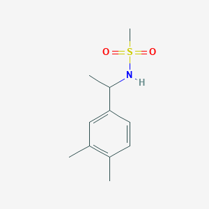 N-[1-(3,4-dimethylphenyl)ethyl]methanesulfonamide