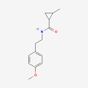 N-[2-(4-methoxyphenyl)ethyl]-2-methylcyclopropanecarboxamide