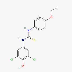 N-(3,5-dichloro-4-hydroxyphenyl)-N'-(4-ethoxyphenyl)thiourea