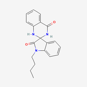molecular formula C19H19N3O2 B4718971 1-butyl-1'H-spiro[indole-3,2'-quinazoline]-2,4'(1H,3'H)-dione 