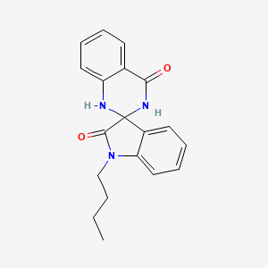 1-butyl-1'H-spiro[indole-3,2'-quinazoline]-2,4'(1H,3'H)-dione