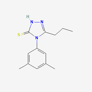 molecular formula C13H17N3S B4719944 4-(3,5-dimethylphenyl)-5-propyl-4H-1,2,4-triazole-3-thiol 