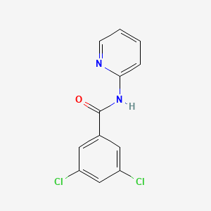 molecular formula C12H8Cl2N2O B4720330 3,5-dichloro-N-2-pyridinylbenzamide 