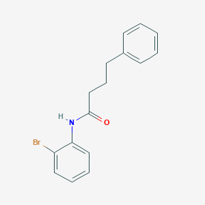 N-(2-bromophenyl)-4-phenylbutanamide