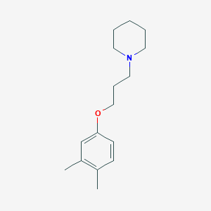 1-[3-(3,4-dimethylphenoxy)propyl]piperidine