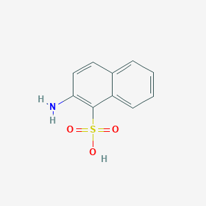 molecular formula C10H9NO3S B047220 2-氨基-1-萘磺酸 CAS No. 81-16-3