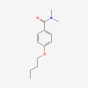 molecular formula C13H19NO2 B4722105 4-butoxy-N,N-dimethylbenzamide CAS No. 67024-50-4