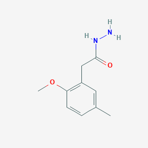molecular formula C10H14N2O2 B4722157 2-(2-methoxy-5-methylphenyl)acetohydrazide 