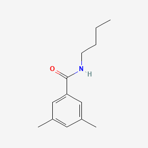 molecular formula C13H19NO B4722464 N-butyl-3,5-dimethylbenzamide 