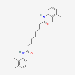 molecular formula C25H34N2O2 B4722966 N,N'-bis(2,3-dimethylphenyl)nonanediamide 