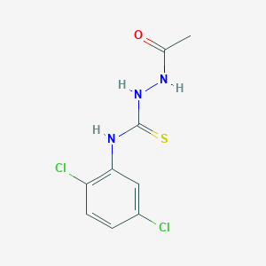 2-acetyl-N-(2,5-dichlorophenyl)hydrazinecarbothioamide