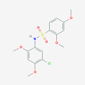 N-(5-chloro-2,4-dimethoxyphenyl)-2,4-dimethoxybenzenesulfonamide