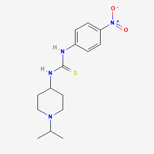 N-(1-isopropyl-4-piperidinyl)-N'-(4-nitrophenyl)thiourea