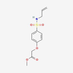 methyl {4-[(allylamino)sulfonyl]phenoxy}acetate