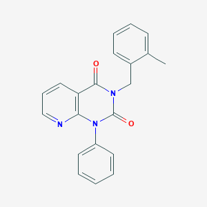 3-(2-methylbenzyl)-1-phenylpyrido[2,3-d]pyrimidine-2,4(1H,3H)-dione