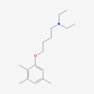 molecular formula C17H29NO B4725441 N,N-diethyl-4-(2,3,5-trimethylphenoxy)butan-1-amine 