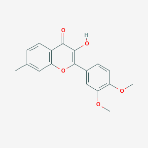 2-(3,4-dimethoxyphenyl)-3-hydroxy-7-methyl-4H-chromen-4-one