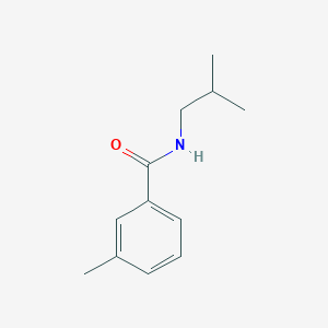 molecular formula C12H17NO B472569 N-isobutyl-3-methylbenzamide CAS No. 349096-54-4
