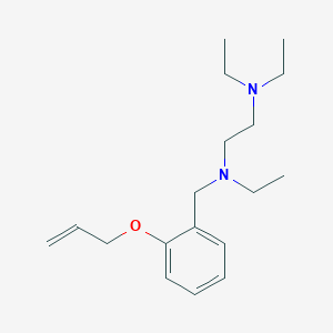 N,N,N'-triethyl-N'-[(2-prop-2-enoxyphenyl)methyl]ethane-1,2-diamine