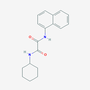 N-cyclohexyl-N'-naphthalen-1-yloxamide