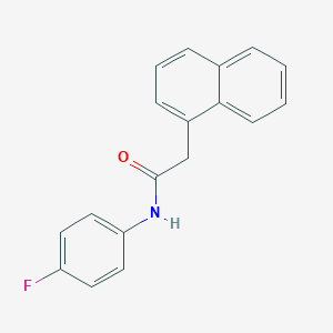 B472600 N-(4-fluorophenyl)-2-(1-naphthyl)acetamide CAS No. 642939-86-4