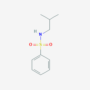 molecular formula C10H15NO2S B472627 N-(2-甲基丙基)苯磺酰胺 CAS No. 23705-39-7