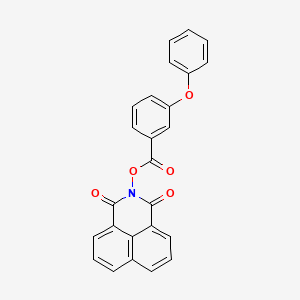 2-[(3-phenoxybenzoyl)oxy]-1H-benzo[de]isoquinoline-1,3(2H)-dione