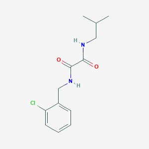 N-(2-chlorobenzyl)-N'-isobutylethanediamide