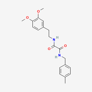 N-[2-(3,4-dimethoxyphenyl)ethyl]-N'-(4-methylbenzyl)ethanediamide