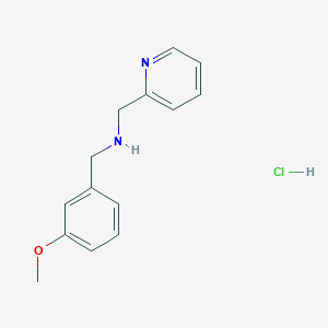 (3-methoxybenzyl)(2-pyridinylmethyl)amine hydrochloride