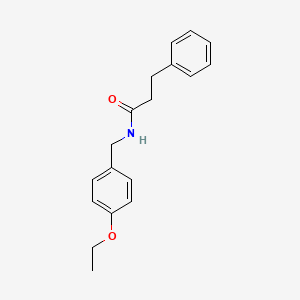 N-(4-ethoxybenzyl)-3-phenylpropanamide