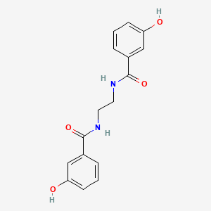 N,N'-1,2-ethanediylbis(3-hydroxybenzamide)