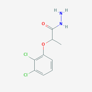 molecular formula C9H10Cl2N2O2 B4727175 2-(2,3-dichlorophenoxy)propanohydrazide 