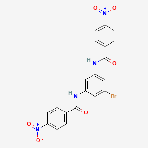 N,N'-(5-bromo-1,3-phenylene)bis(4-nitrobenzamide)