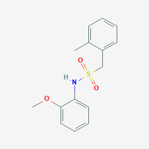 N-(2-methoxyphenyl)-1-(2-methylphenyl)methanesulfonamide