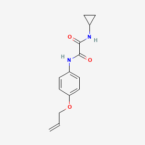 N-[4-(allyloxy)phenyl]-N'-cyclopropylethanediamide