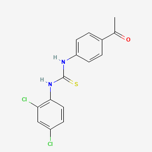 N-(4-acetylphenyl)-N'-(2,4-dichlorophenyl)thiourea