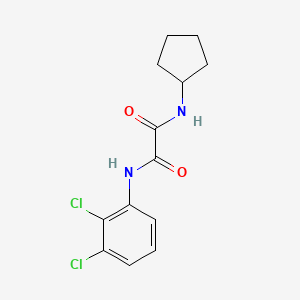 N-cyclopentyl-N'-(2,3-dichlorophenyl)ethanediamide