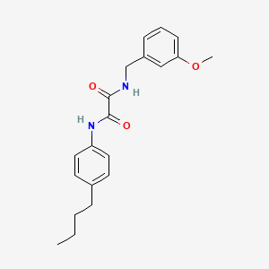 N-(4-butylphenyl)-N'-(3-methoxybenzyl)ethanediamide