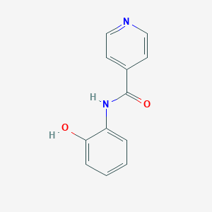 molecular formula C12H10N2O2 B472857 N-(2-Hydroxyphenyl)-4-pyridinecarboxamide CAS No. 91973-63-6