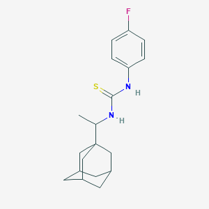 N-[1-(1-adamantyl)ethyl]-N'-(4-fluorophenyl)thiourea