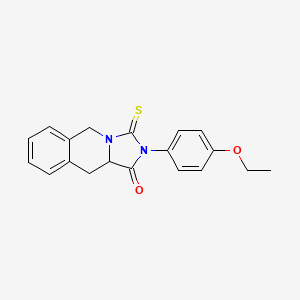 2-(4-ethoxyphenyl)-3-thioxo-2,3,10,10a-tetrahydroimidazo[1,5-b]isoquinolin-1(5H)-one