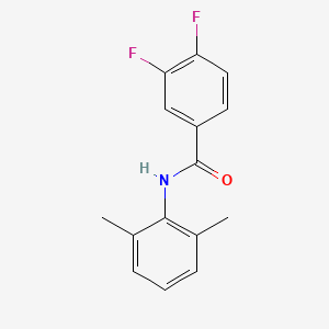 molecular formula C15H13F2NO B4728804 N-(2,6-dimethylphenyl)-3,4-difluorobenzamide 