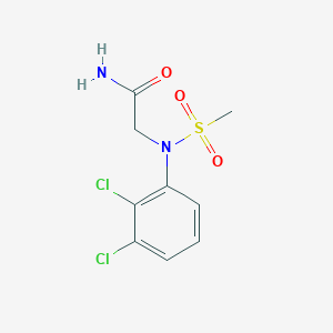 N~2~-(2,3-dichlorophenyl)-N~2~-(methylsulfonyl)glycinamide