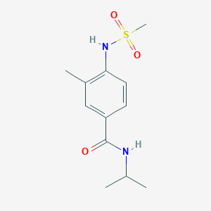 N-isopropyl-3-methyl-4-[(methylsulfonyl)amino]benzamide