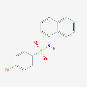 molecular formula C16H12BrNO2S B472908 4-Bromo-N-(1-naphthyl)benzenesulfonamide CAS No. 16293-92-8