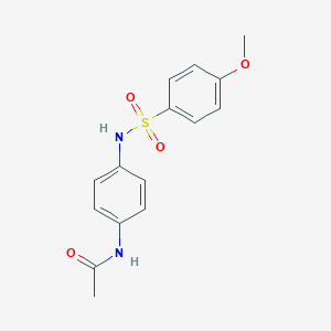 N-(4-{[(4-methoxyphenyl)sulfonyl]amino}phenyl)acetamide