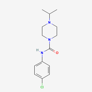 N-(4-chlorophenyl)-4-isopropyl-1-piperazinecarboxamide