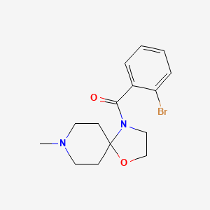 4-(2-bromobenzoyl)-8-methyl-1-oxa-4,8-diazaspiro[4.5]decane